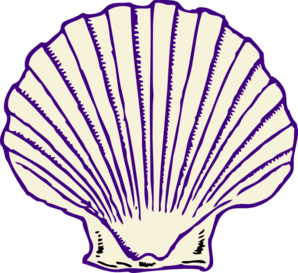 298x273 Purple Shell Clip Art