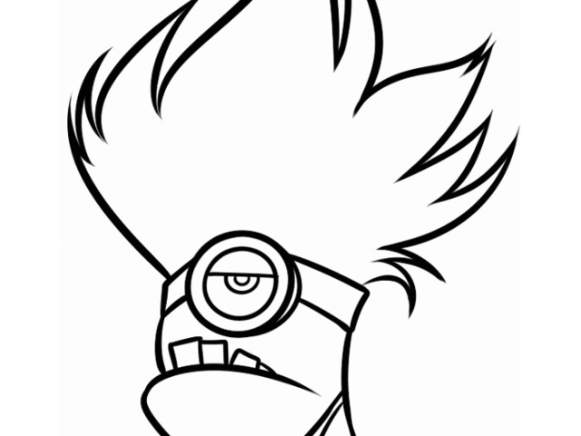640x480 Evil Minion Despicable Me Colouring Pages Free Coloring Pages