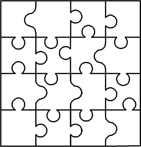 600x625 Kids Play Puzzles Coloring Page Kids Play Puzzles Coloring Page