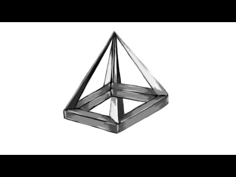480x360 How To Draw An Impossible Pyramid