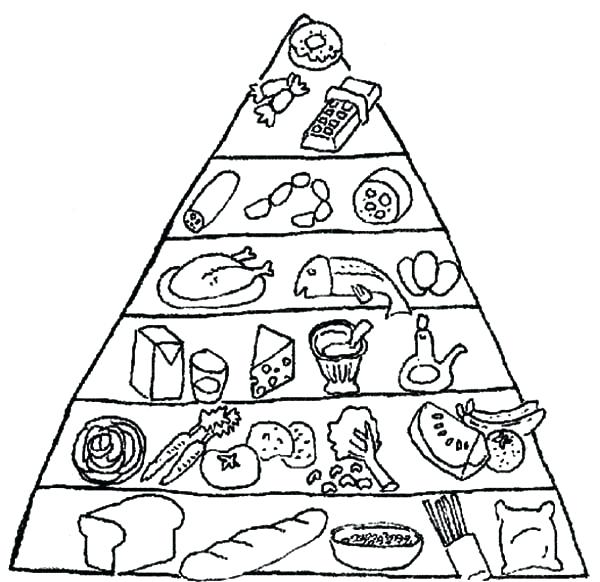 600x582 Pyramid Coloring Pages Pyramid Coloring Pages Drawing Three Great