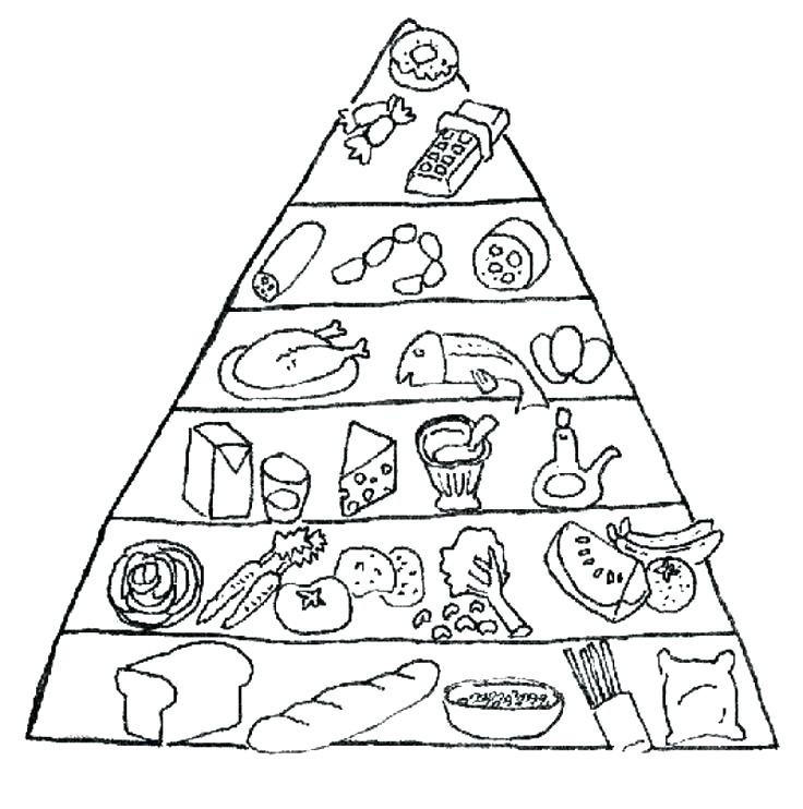 736x742 Pyramid Coloring Pages