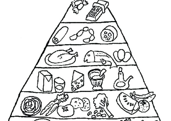 600x425 Pyramid Coloring Pages Line Drawings Online Food Pyramid Coloring