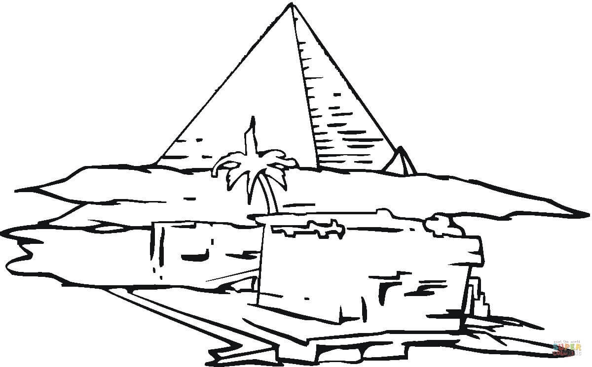 1200x745 Pyramid Coloring Page Free Printable Coloring Pages