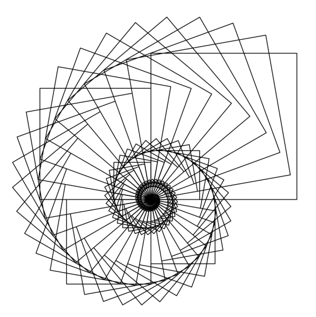 627x628 This Figure Was Drawn With Python Turtle Graphics. A Square Is