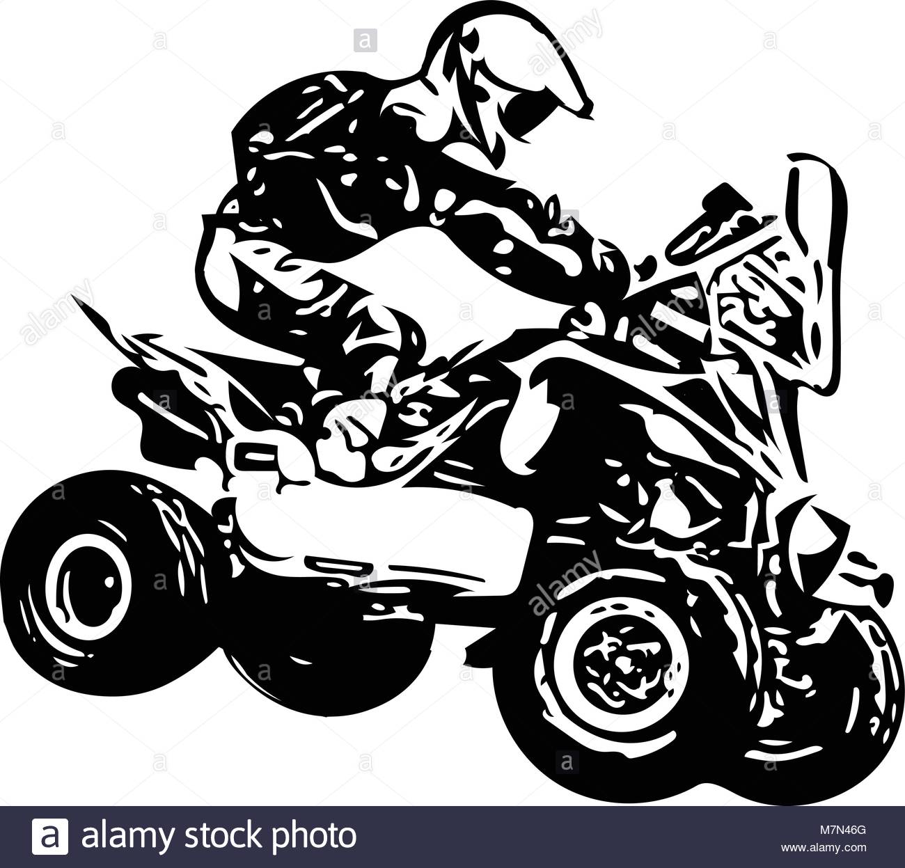 1300x1247 Quad Bike Black And White Stock Photos Amp Images
