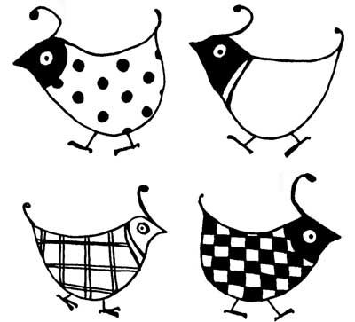 400x363 Quails Pajaritos Quails, Doodles And Bird