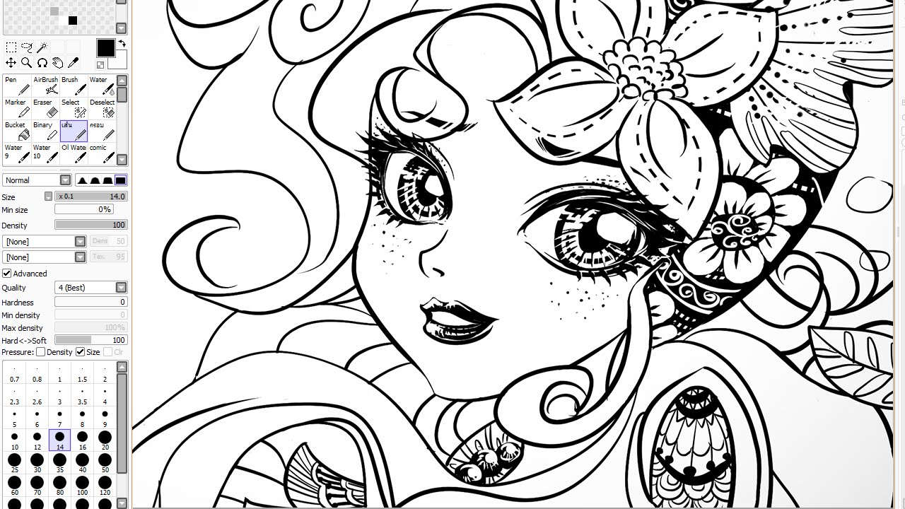 1280x720 Drawing Lagoona Monster High