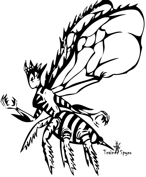 512x618 Insect Fairy 3 Queen Bee By Trainerspyro