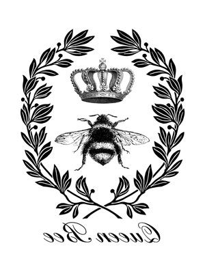 300x388 Printables List Queen Bees, Bees And Graphics Fairy