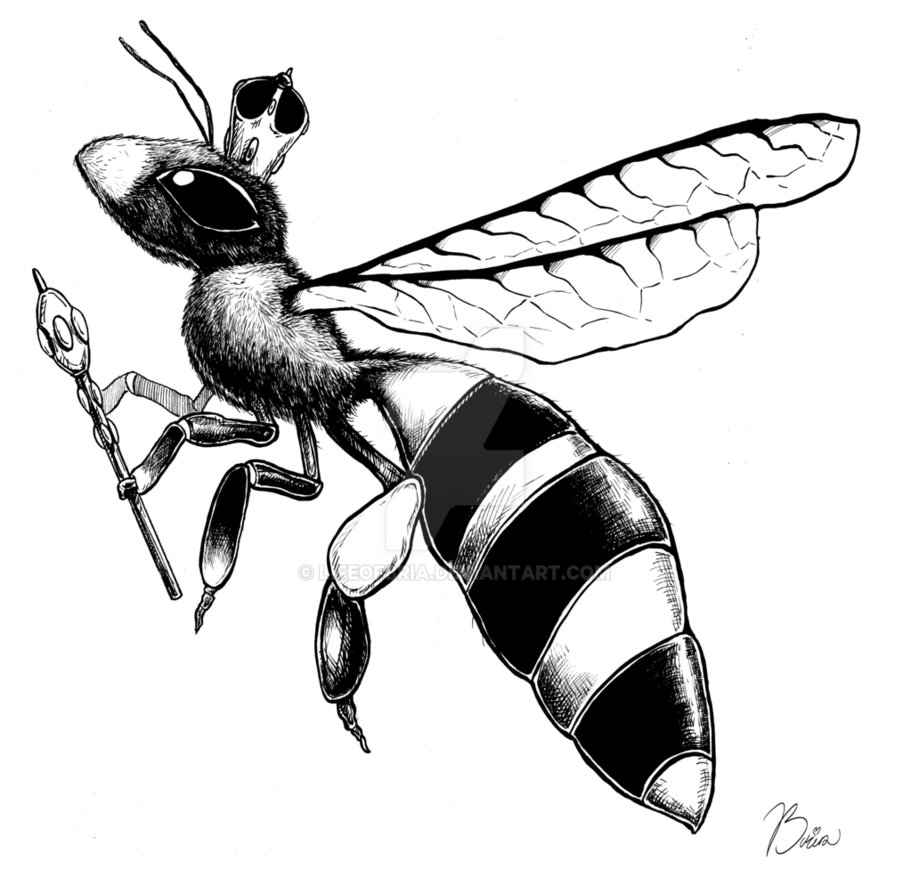 911x878 Queen Bee By Lifeofbria