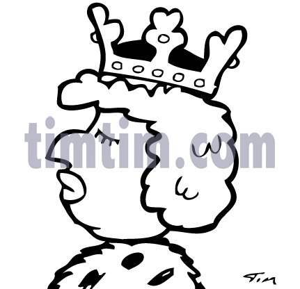 431x416 Free Drawing Of Queen Bw From The Category People