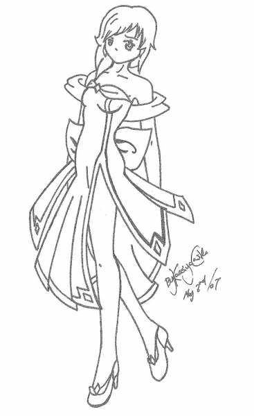 367x600 Queen Of Diamonds By Kingdom Anime