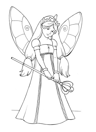 400x550 Fairy Queen By Tatianaonegina