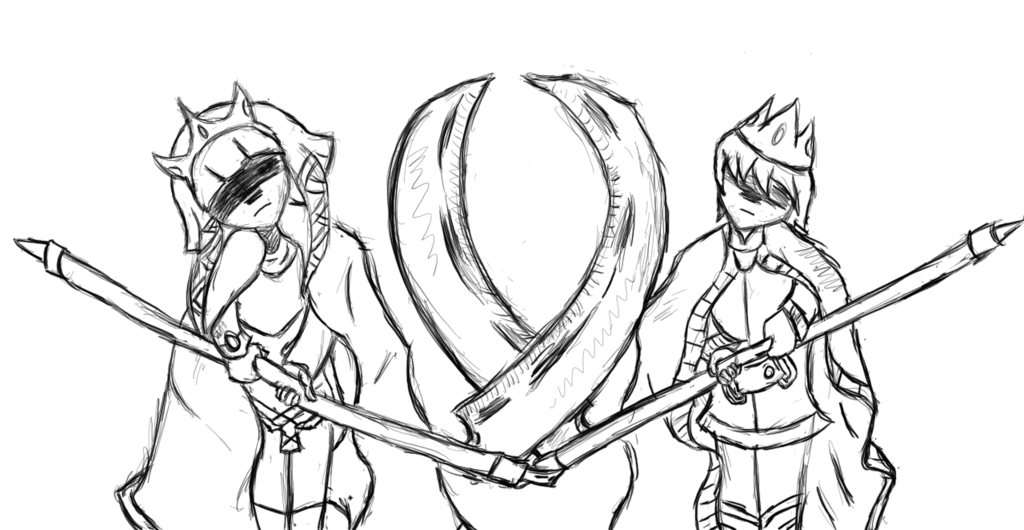 1024x530 King And Queen Minion Sketch By Armorcooler21