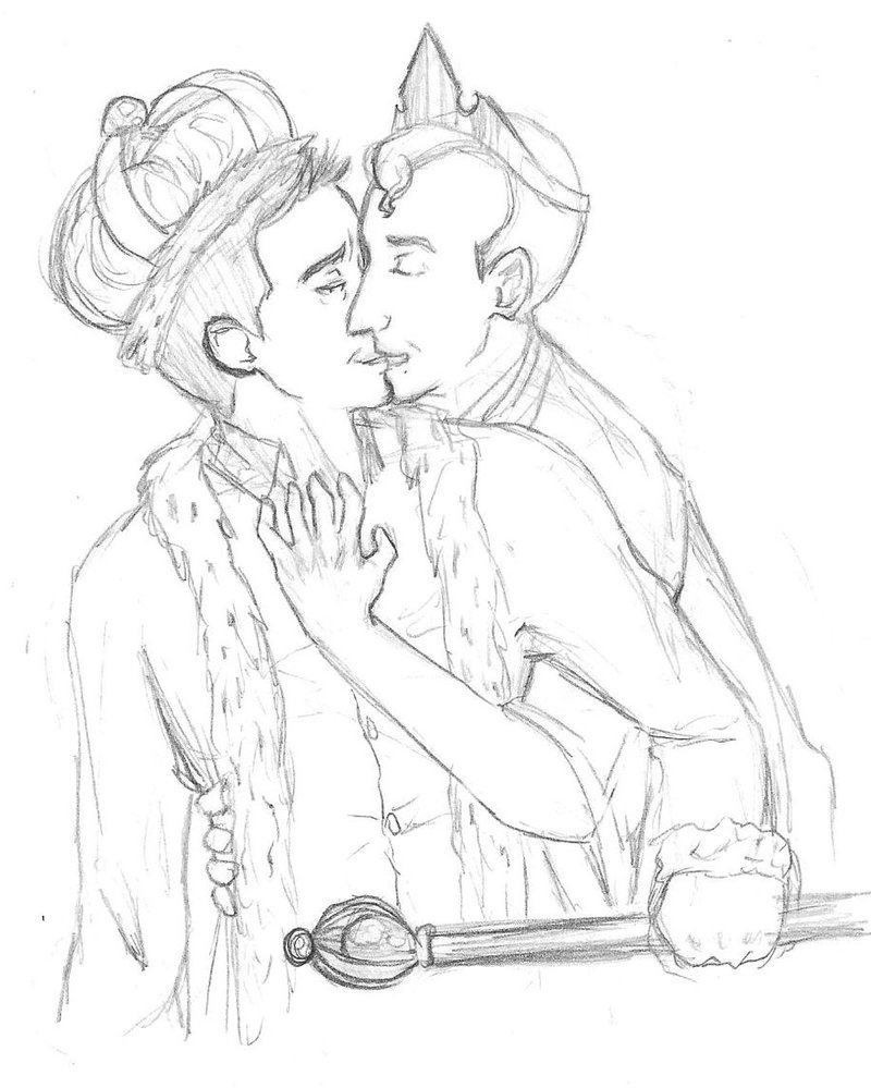 800x999 The King And Queen By Dacoolcat