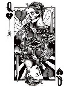 240x300 Queen Of Hearts Tattoo Tattoos Queens, Tattoo