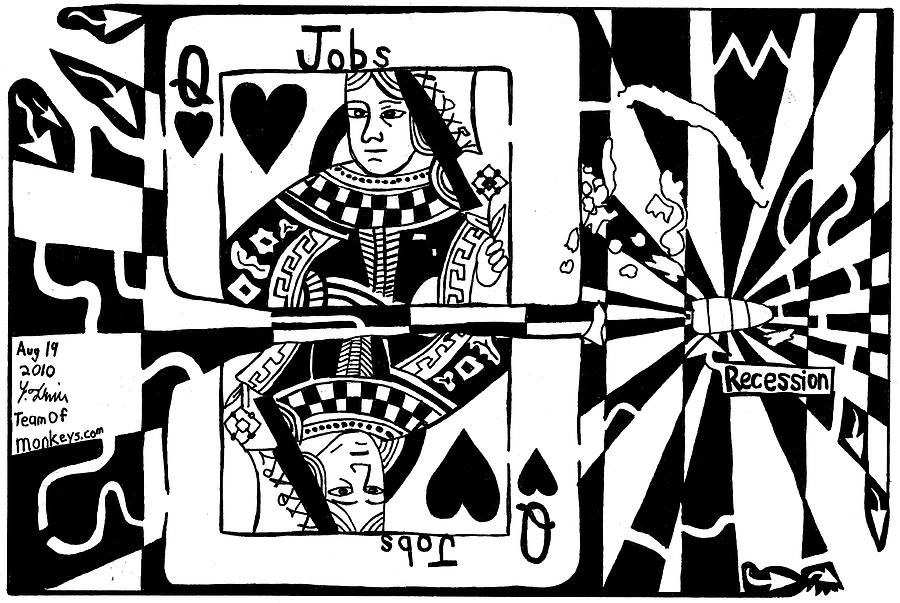 900x603 Bullet Thru The Queen Of Hearts Recessions Effect On Jobs By
