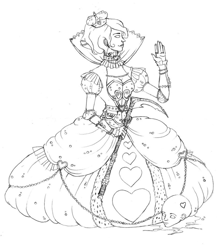 841x950 Queen Of Hearts