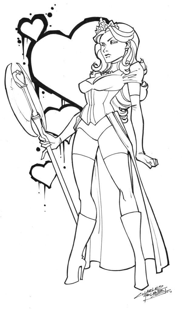 600x1015 Queen Of Hearts By Kidnotorious