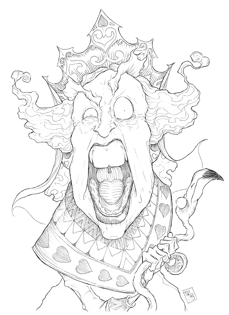 750x1031 Queen Of Hearts By On @ ~disney