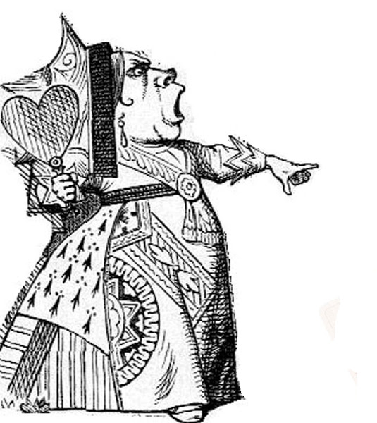 535x600 Alice In Wonderland Queen Of Hearts Drawing