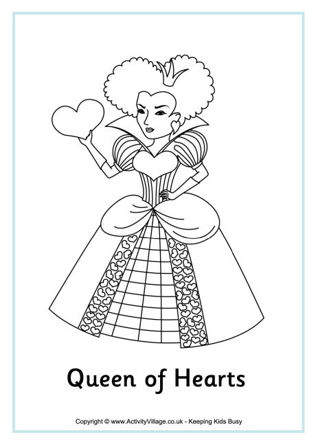 460x650 Of Hearts Colouring Page