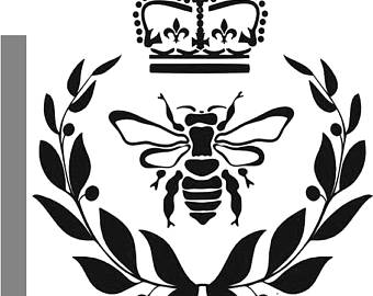 340x270 Crown Stencil Etsy