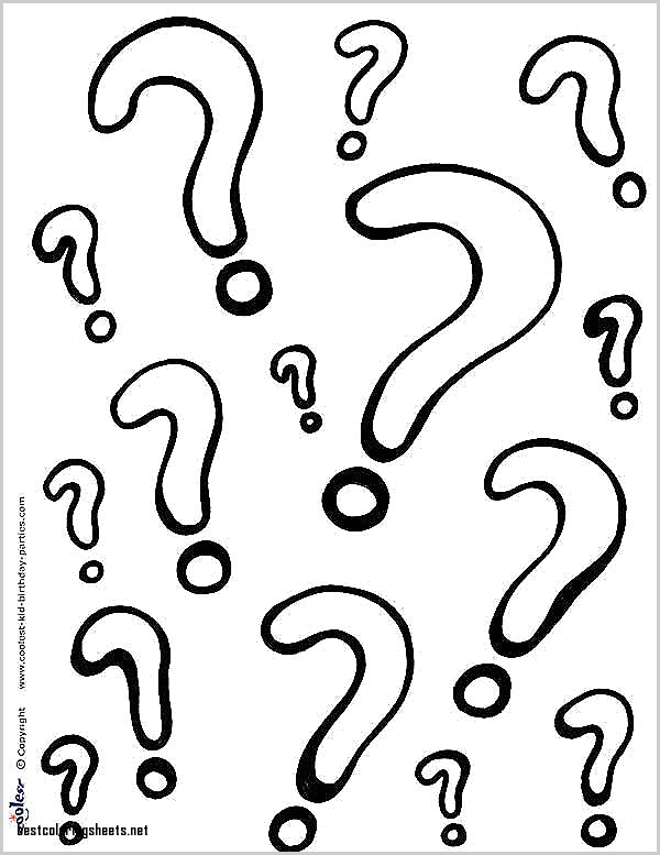 600x777 Lovely Coloring Pages Question Mark Best Coloring Pages