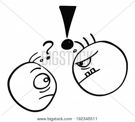 450x408 Cartoon Vector Small Man Question Vector Amp Photo Bigstock