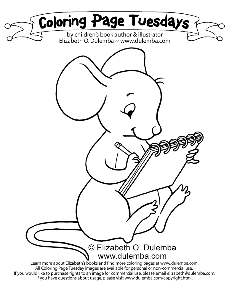 773x1000 Dulemba Coloring Page Tuesday