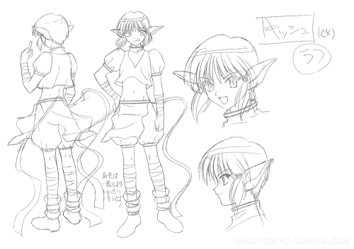 500x352 Tokyo Mew Mew Settei (Model Sheet)quiche Random Stuff 5
