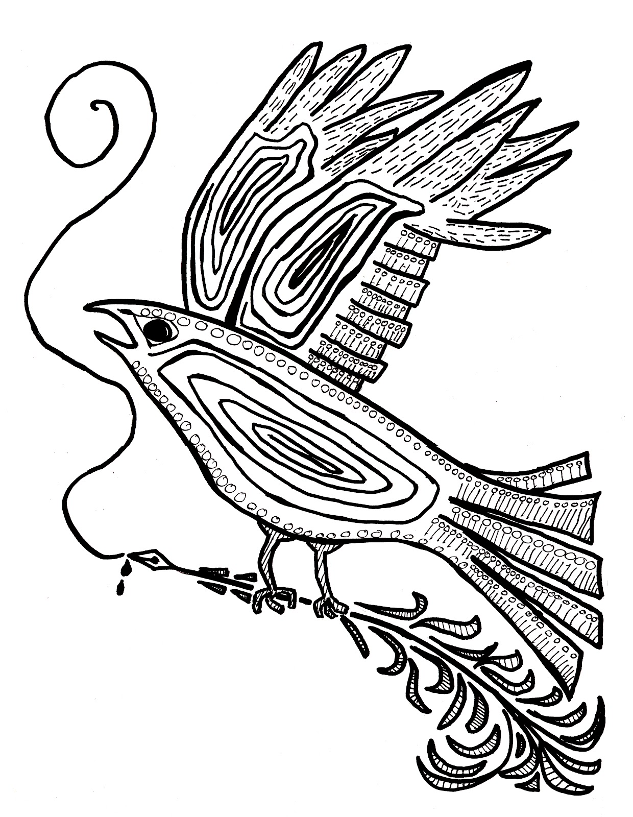 1240x1600 Kiran Makes The Raven's Quill