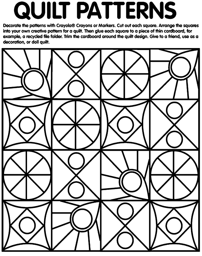 643x815 Quilt Patterns Coloring Page