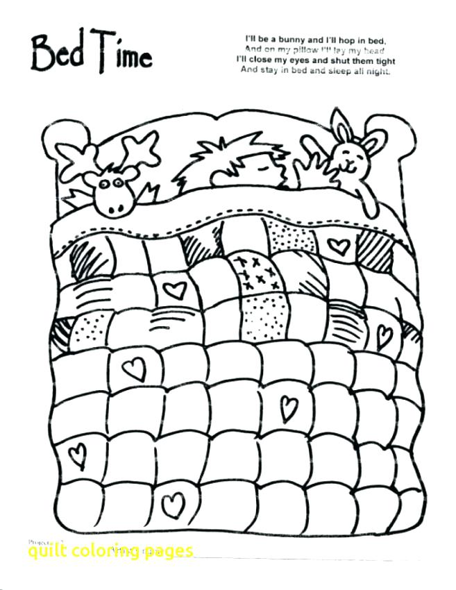 657x850 Quilt Coloring Pages