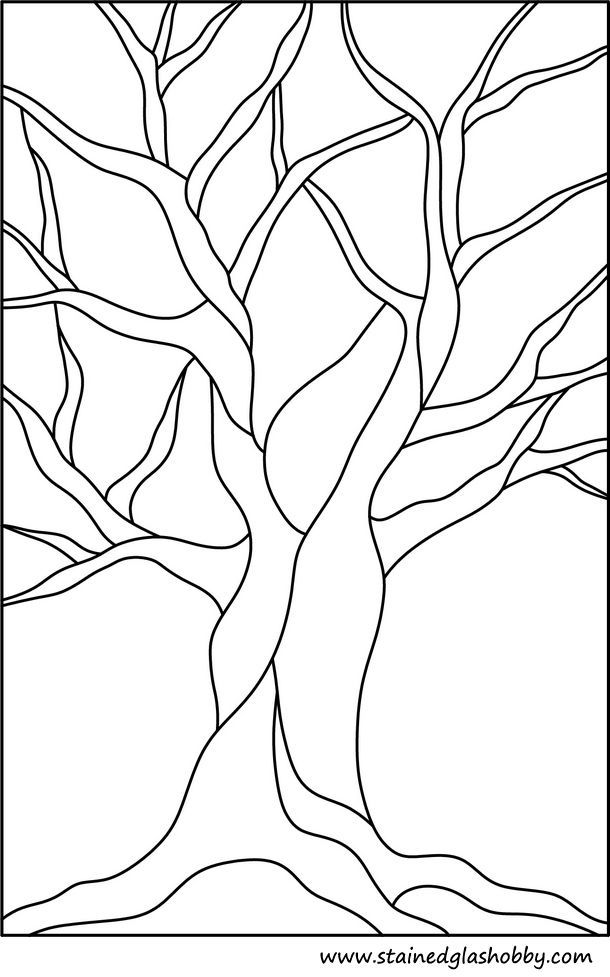 610x977 Tree Of Life Drawing Stained Glass