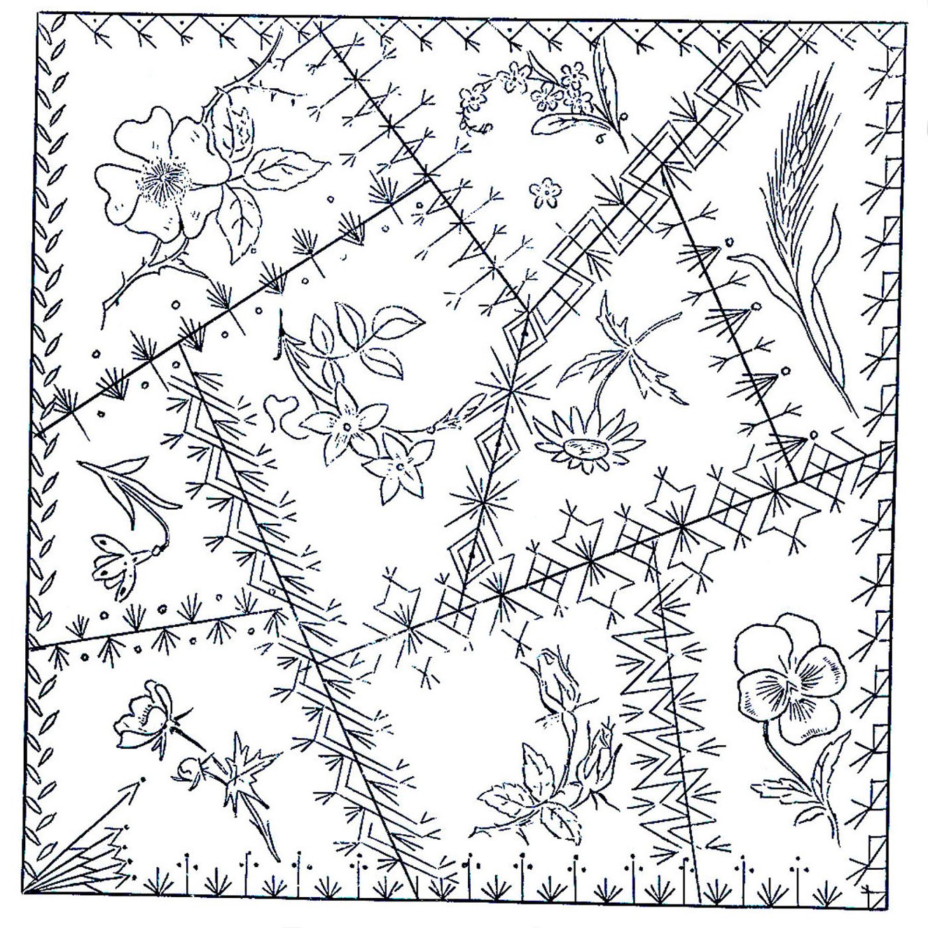 1325x1325 Betty Pillsbury Amp Green Spiral Herbs Schoharie County Quilt Barn