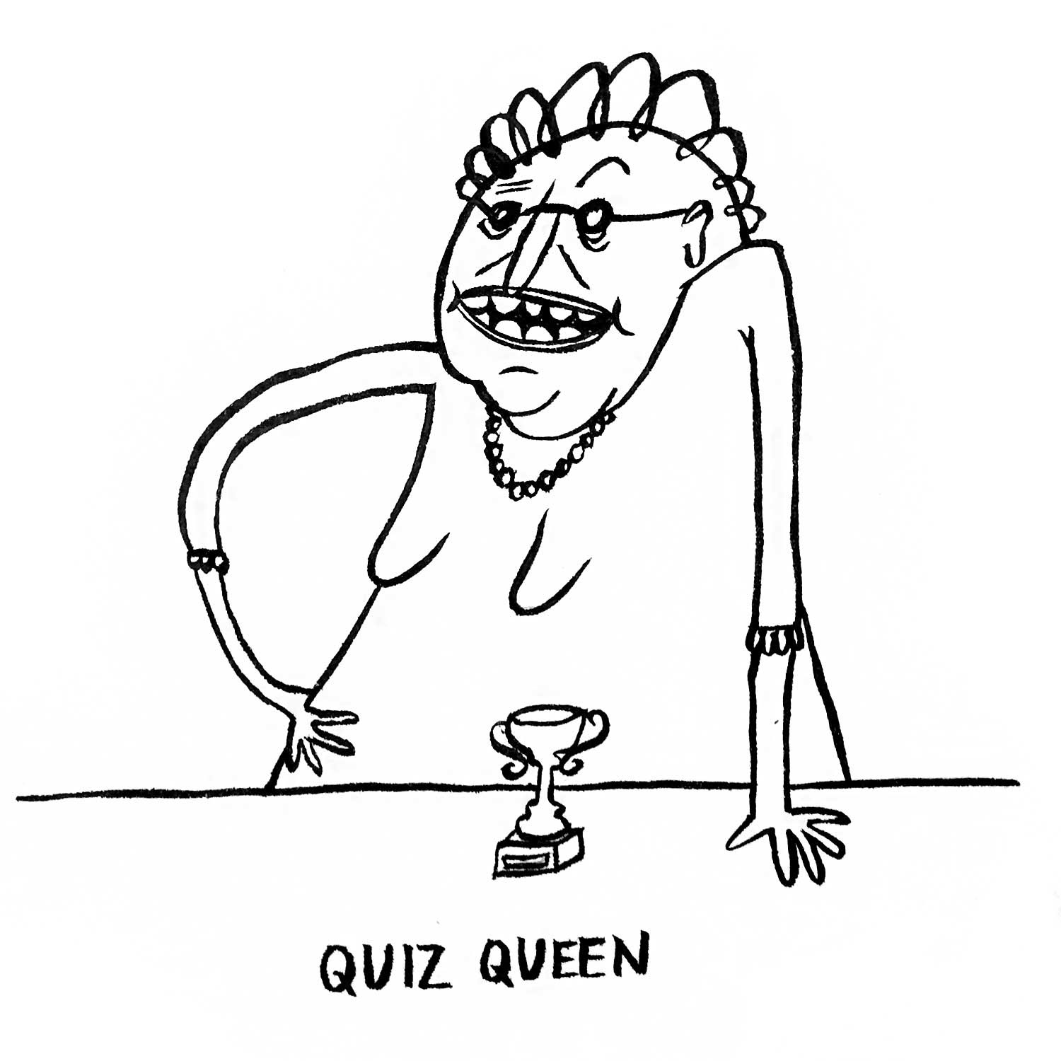 1500x1500 Day 17 Of Karo Rigaud's 2016 Illustrated Advent Calendar The Quiz