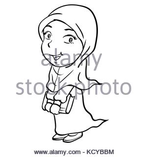 300x320 Vector Illustration Of Islamic Book Quran With Arabic Calligraphy