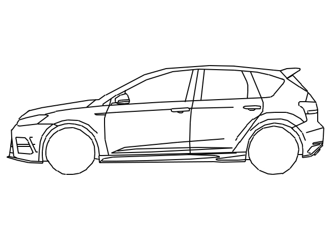655x480 Ford Focus Rs And Volkswagen Golf R Hybrid Mix By