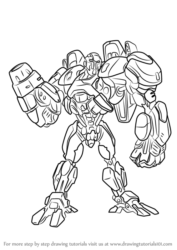 566x800 Learn How To Draw Cy.t.r.o. From Max Steel (Max Steel) Step By