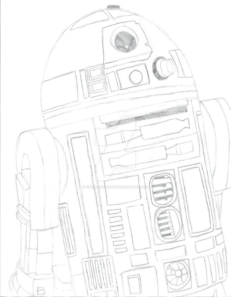 788x1013 R2d2 By Firewolfmaster