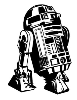 253x330 R2d2 Decal Sticker