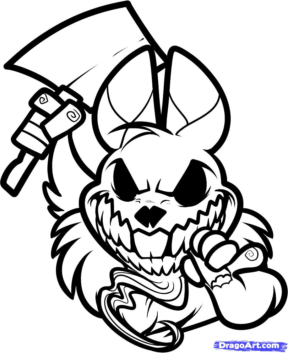 917x1124 Best Photos Of Cool Rabbit Drawings