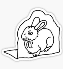 210x230 Rabbit Foot Stickers Redbubble