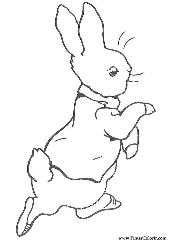 567x794 Drawings To Paint Amp Colour Peter Rabbit
