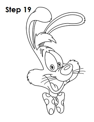 300x388 How To Draw Roger Rabbit