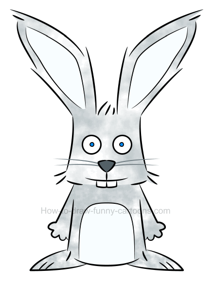 438x586 To Draw An Illustration Of A Rabbit