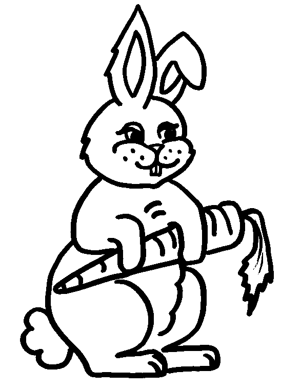 548x755 Bunny Coloring Pages