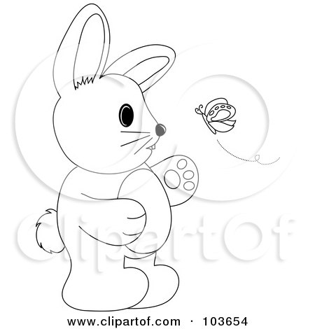 450x470 Royalty Free (Rf) Clipart Illustration Of A Coloring Page Outline